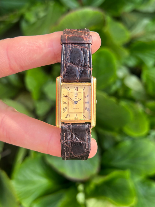 Vintage Tudor Geneve Tank Swiss