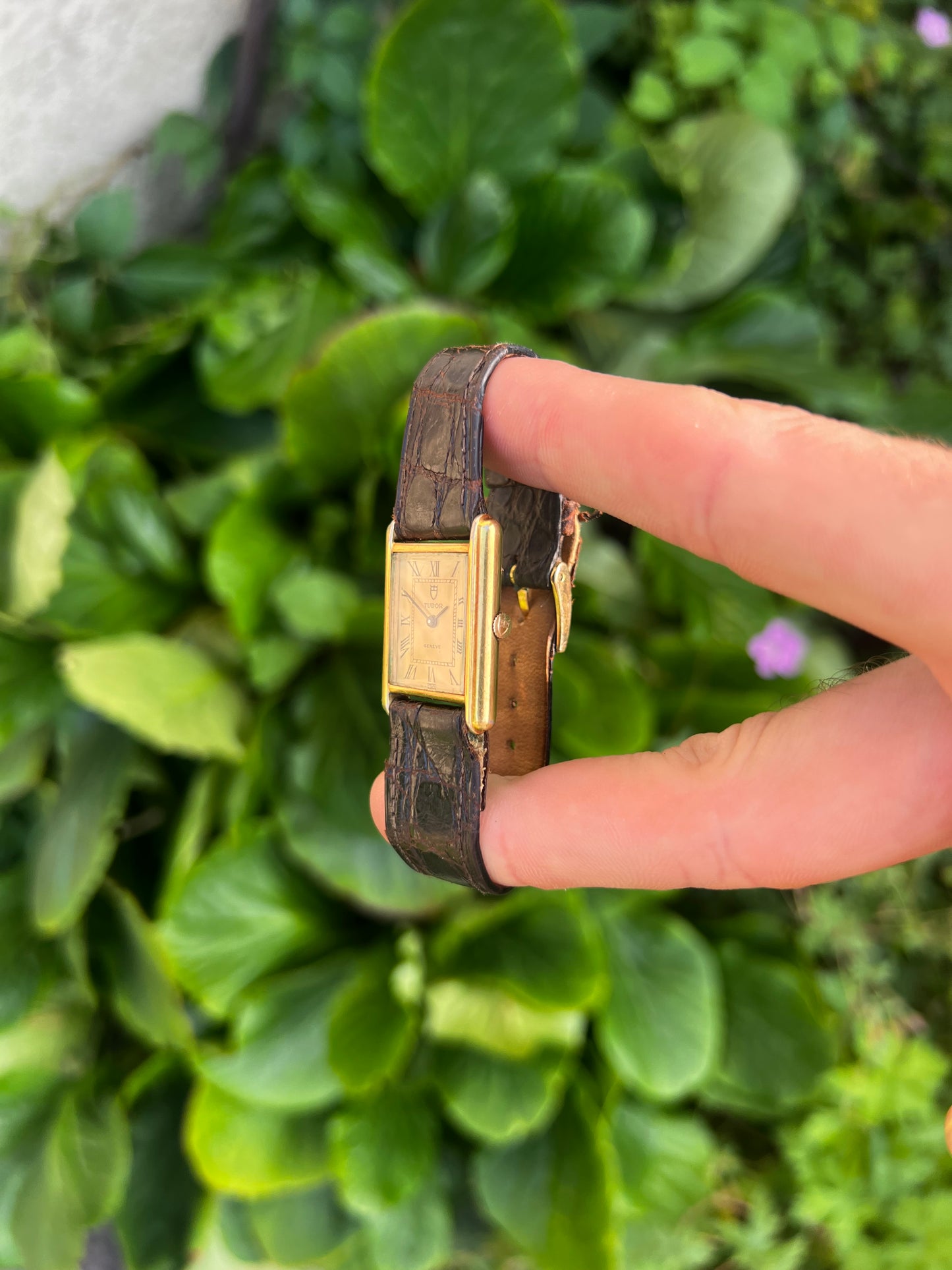 Vintage Tudor Geneve Tank Swiss