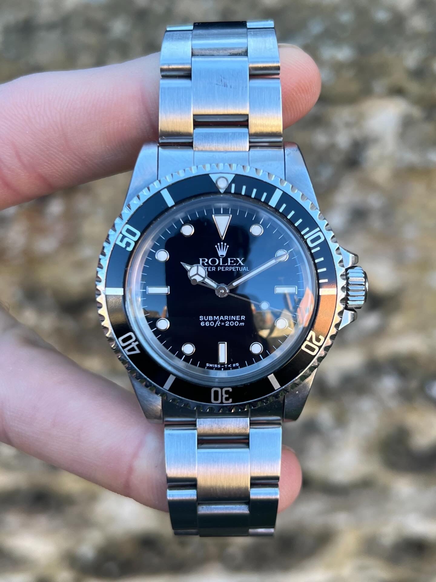 Rolex Submariner (No Date)  5513 Gloss Dial