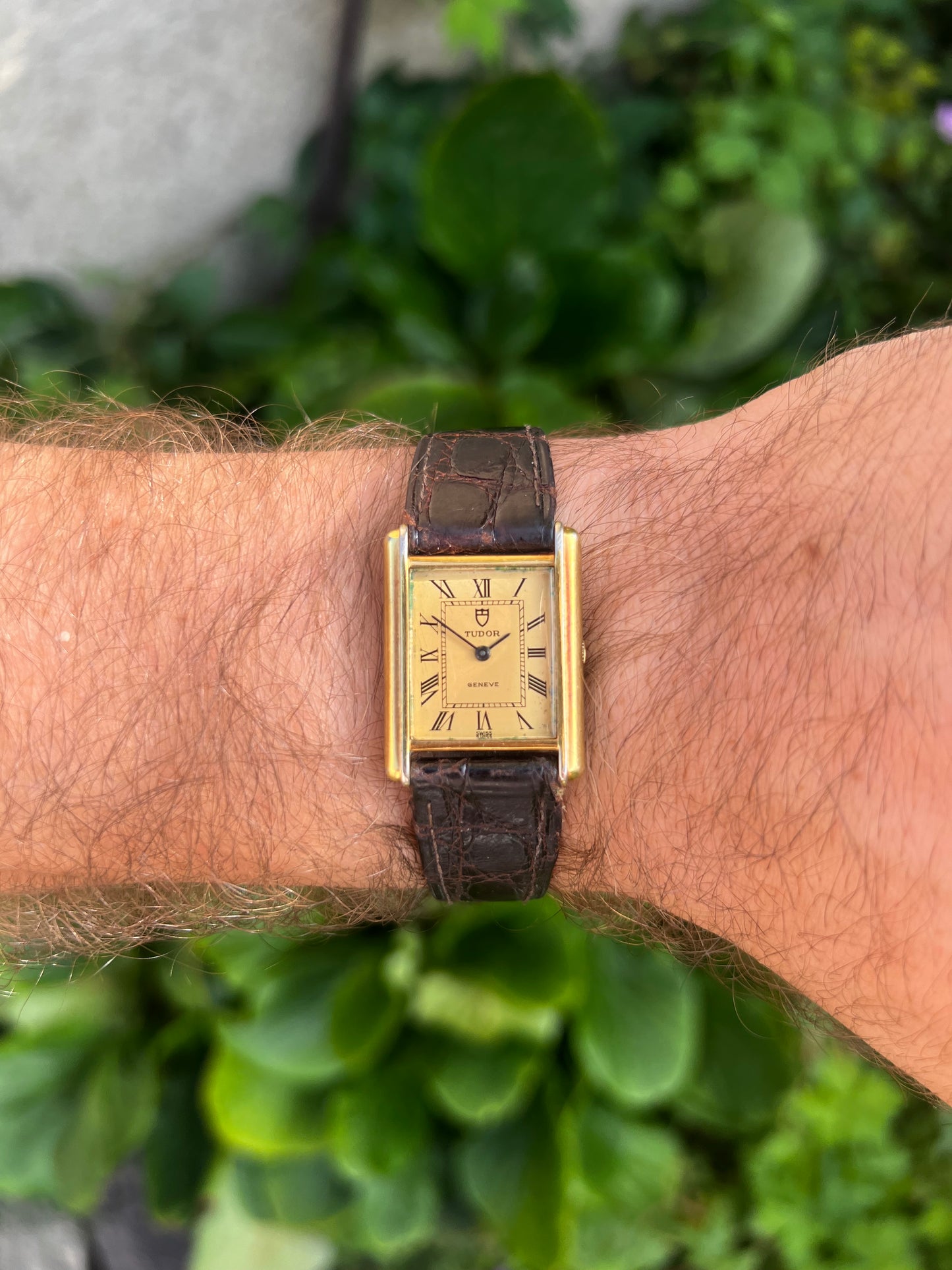Vintage Tudor Geneve Tank Swiss