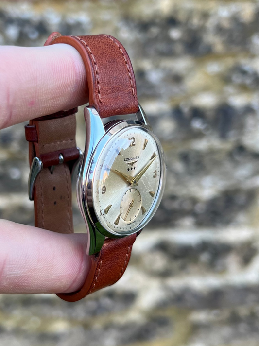 Longines 3 Star Mens Dress Watch